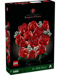 LEGO 10328 Icons Bouquet of Roses Flowers Décor Set for Adults