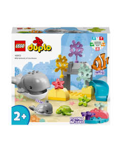 LEGO 10972 DUPLO Wild Animals of the Ocean Set with Playmat