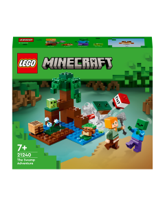 LEGO 21240 Minecraft The Swamp Adventure Set with Figures