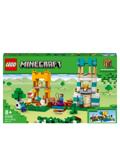 LEGO 21249 Minecraft The Crafting Box 4.0 with Steve and Alex