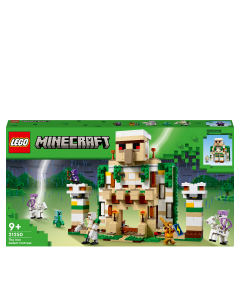 LEGO 21250 Minecraft The Iron Golem Fortress Castle Toy Set