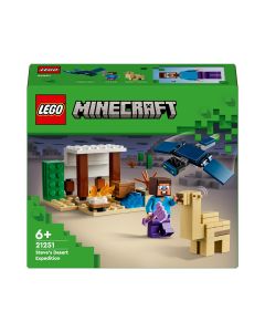 LEGO 21251 Minecraft Steve's Desert Expedition Building Toys