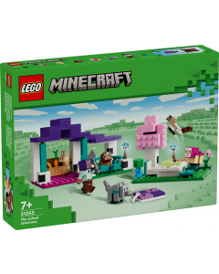 LEGO 21253 Minecraft The Animal Sanctuary Toy with Figures