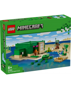 LEGO 21254 Minecraft The Turtle Beach House with Animal Toys