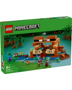 LEGO 21256 Minecraft The Frog House Toy with Animal Figures