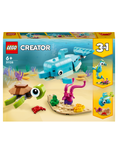 LEGO 31128 Creator 3in1 Dolphin and Turtle to Seahorse