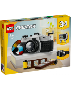 LEGO 31147 Creator 3in1 Retro Camera Toy for Girls and Boys