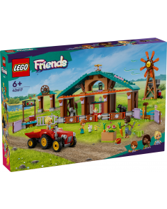 LEGO 42617 Friends Farm Animal Sanctuary Toy with 8 Figures