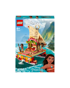 LEGO 43210 Disney Princess Moana's Wayfinding Boat Building Toy