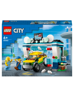 LEGO 60362 City Carwash Set with Toy Car Wash and Car