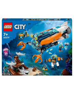 LEGO 60379 City Deep-Sea Explorer Submarine Toy Underwater Set