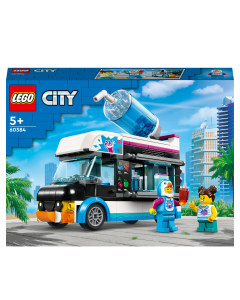 LEGO 60384 City Penguin Slushy Van, Truck Toy for Kids