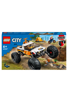 LEGO 60387 City 4x4 Off-Roader Adventures Toy Camping Set