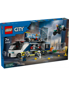 LEGO 60418 City Police Mobile Crime Lab Truck Toy Vehicle Set