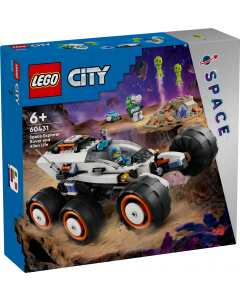 LEGO 60431 City Space Explorer Rover and Alien Life Toy Set