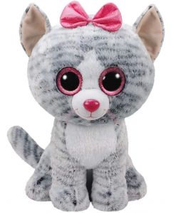 TY Kiki Grey Cat Large Boo (40cm)