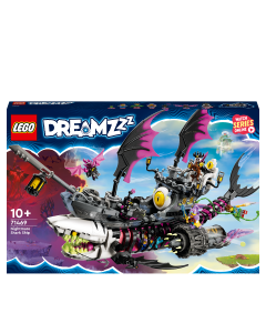 LEGO 71469 DREAMZzz Nightmare Shark Ship Creative Boat Toy