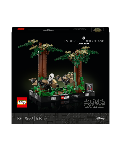 LEGO 75353 Star Wars Endor Speeder Chase Diorama Model Kit
