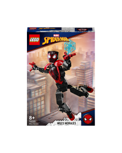LEGO 76225 Marvel Miles Morales Figure Set, Fully Articulated Spider-Man Action Toy