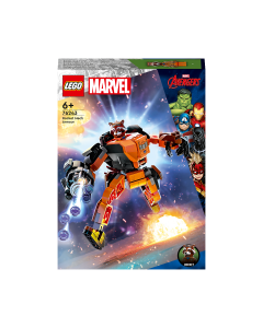 LEGO 76243 Marvel Rocket Mech, Avengers Armour Action Figure