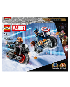 LEGO 76260 Marvel Black Widow & Captain America Motorcycles 