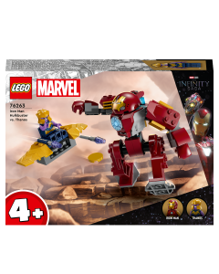 LEGO 76263 Marvel Iron Man Hulkbuster vs. Thanos Avengers Set