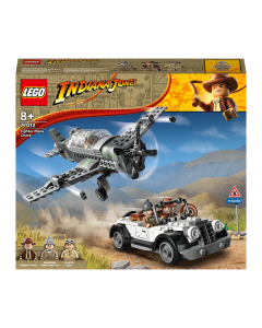 LEGO 77012 Indiana Jones Fighter Plane Chase Set with Toy Car