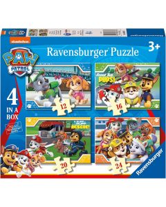 Ravensburger 6936 Paw Patrol 4 in a box
