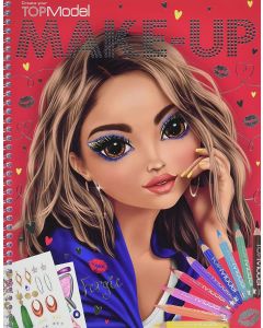 Depesche 10728 Top Model Make-Up Colouring Book