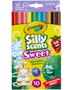 Crayola 58-5071 10 Scented Fineline Markers