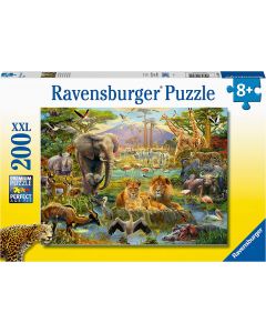 Ravensburger 12891 Animals of The Savanna 200 Piece Puzzles