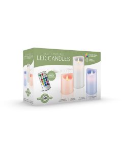 The Source 93525 Well Being Colour Changing Candle Set
