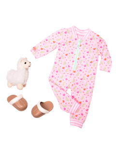 Our Generation 70.30388 Llama Lullabies Outfit 