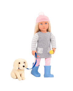 Our Generation 70.3124 Meagan Doll and Pet