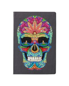 Craft Budy "Skull"  26 x 18cm Crystal Art Notebook Kit