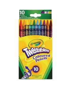 Crayola 68-7415, 10 Twistables Pencils