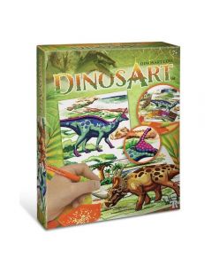 Dinosart DA15051 Dinosaur Dazzle-by-Number