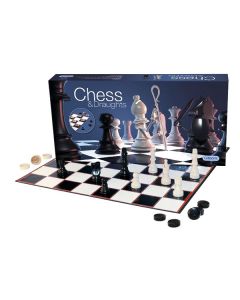 Gibsons G284 Chess and Draughts Set
