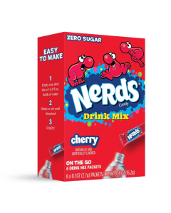 Nerds - Singles To Go Cherry - 6 Pack