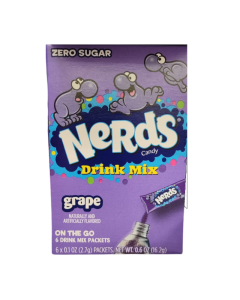 Nerds - Singles To Go Grape - 6 Pack