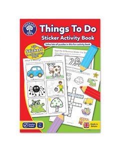 Orchard Toys CB06 Things To Do Colouring Book